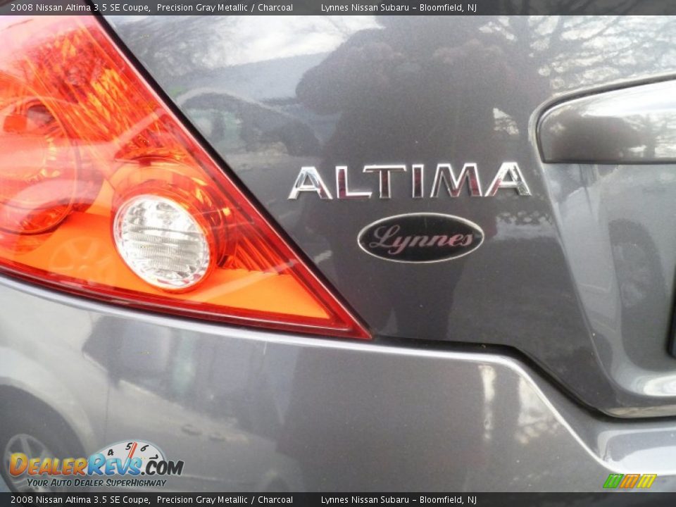 2008 Nissan Altima 3.5 SE Coupe Precision Gray Metallic / Charcoal Photo #16