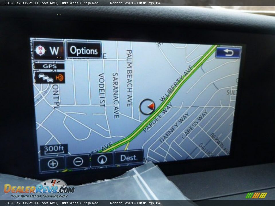 2014 Lexus IS 250 F Sport AWD Ultra White / Rioja Red Photo #17