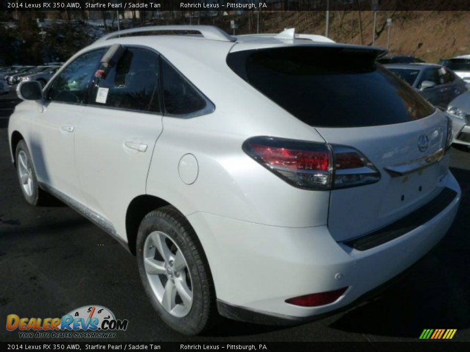 2014 Lexus RX 350 AWD Starfire Pearl / Saddle Tan Photo #2