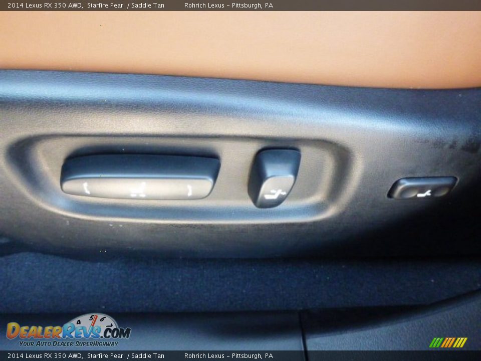 2014 Lexus RX 350 AWD Starfire Pearl / Saddle Tan Photo #13