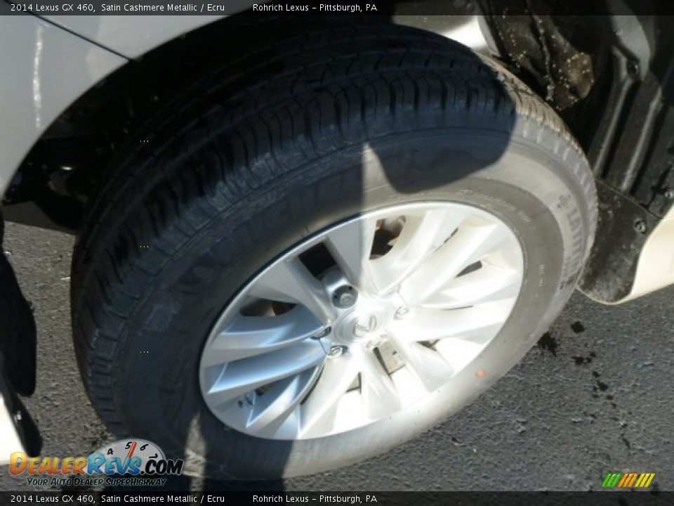 2014 Lexus GX 460 Satin Cashmere Metallic / Ecru Photo #8