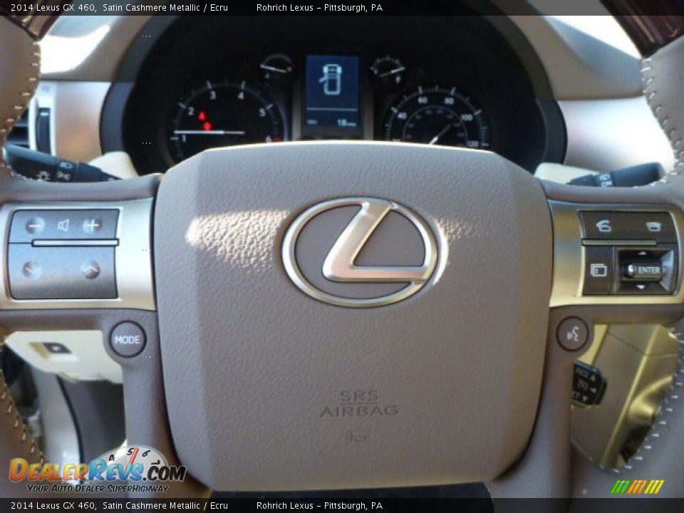2014 Lexus GX 460 Satin Cashmere Metallic / Ecru Photo #18