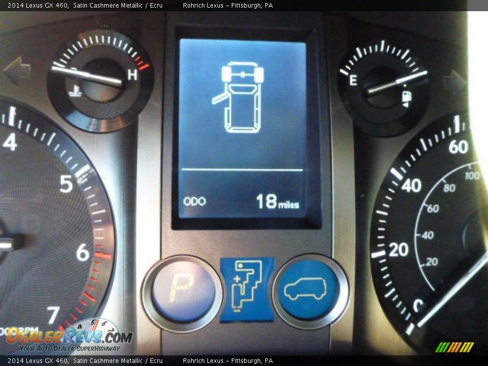 2014 Lexus GX 460 Satin Cashmere Metallic / Ecru Photo #19