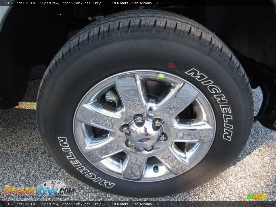 2014 Ford F150 XLT SuperCrew Wheel Photo #8