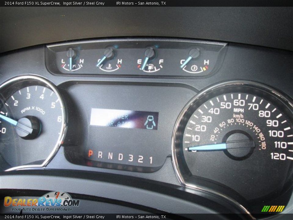 2014 Ford F150 XL SuperCrew Ingot Silver / Steel Grey Photo #20