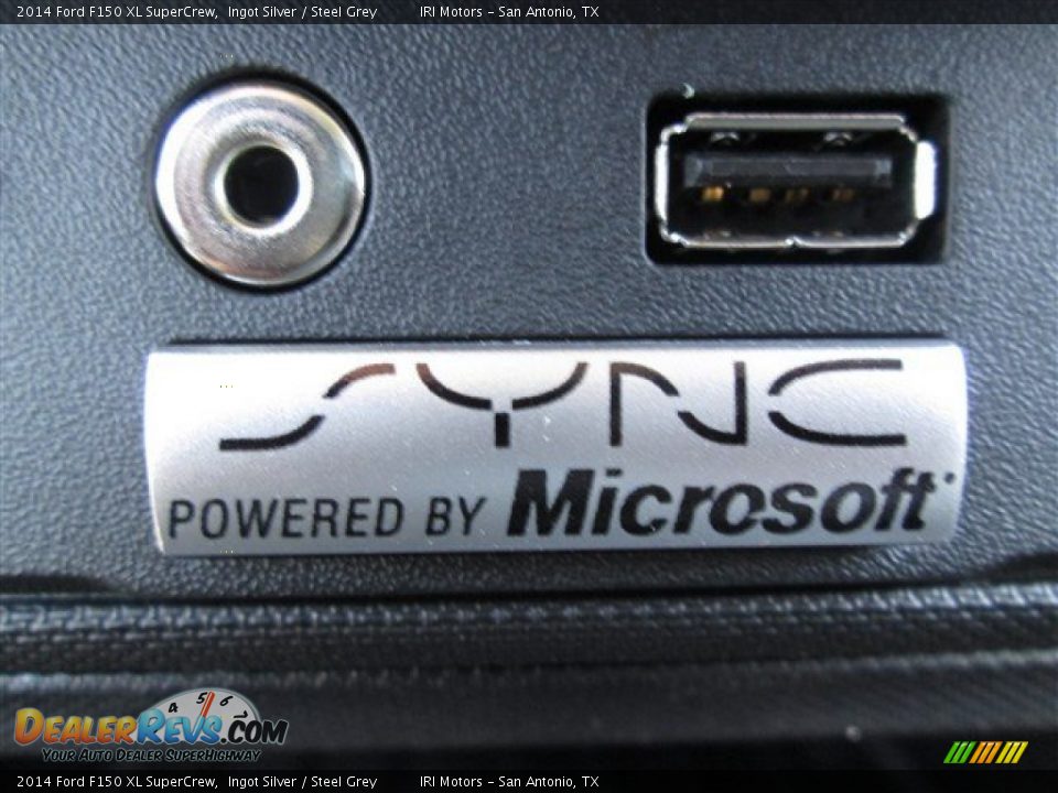 2014 Ford F150 XL SuperCrew Ingot Silver / Steel Grey Photo #22