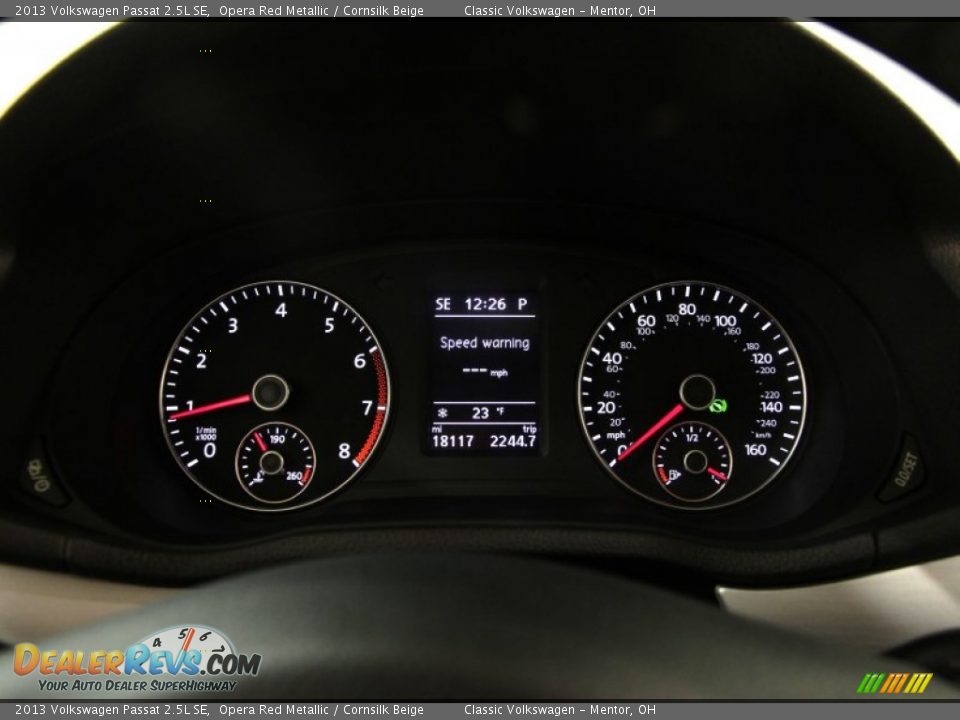 2013 Volkswagen Passat 2.5L SE Opera Red Metallic / Cornsilk Beige Photo #7