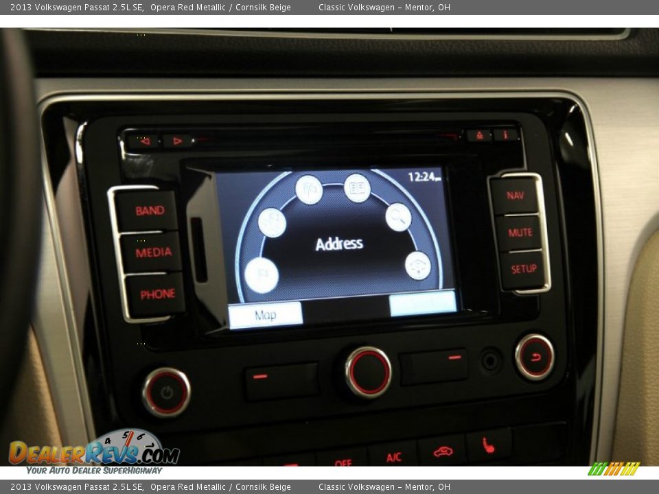 2013 Volkswagen Passat 2.5L SE Opera Red Metallic / Cornsilk Beige Photo #11