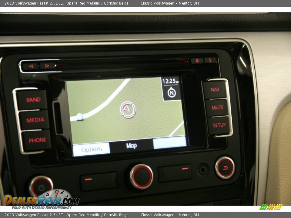 2013 Volkswagen Passat 2.5L SE Opera Red Metallic / Cornsilk Beige Photo #12