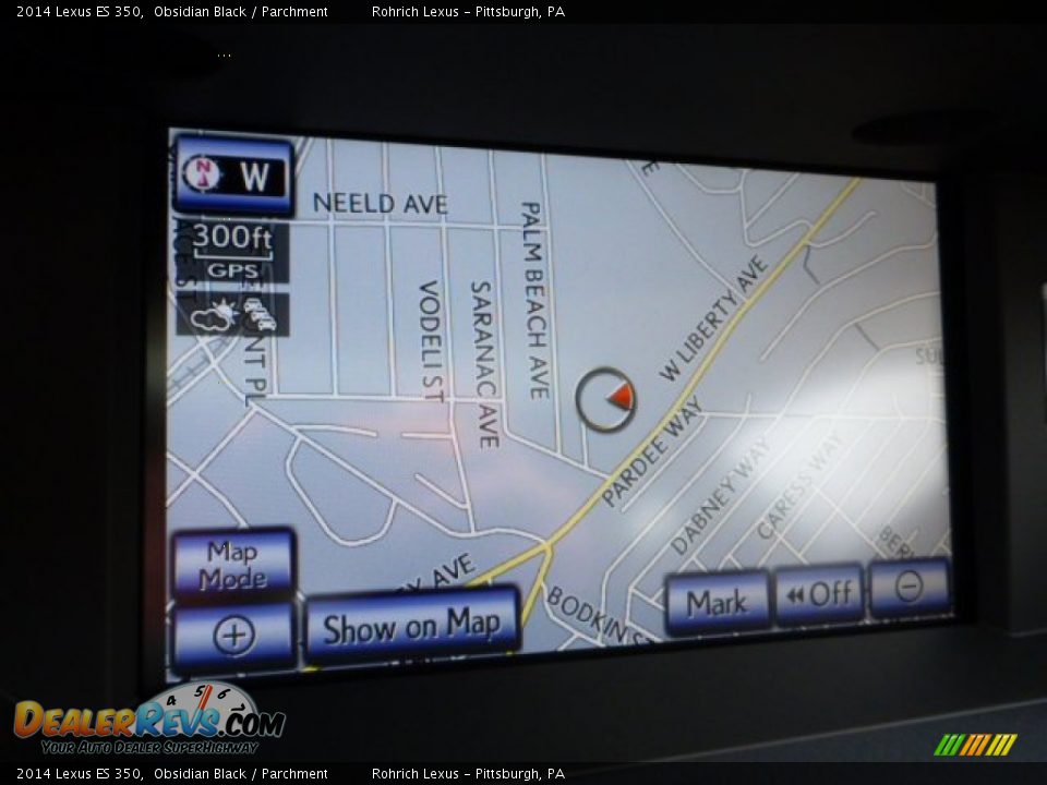 2014 Lexus ES 350 Obsidian Black / Parchment Photo #16