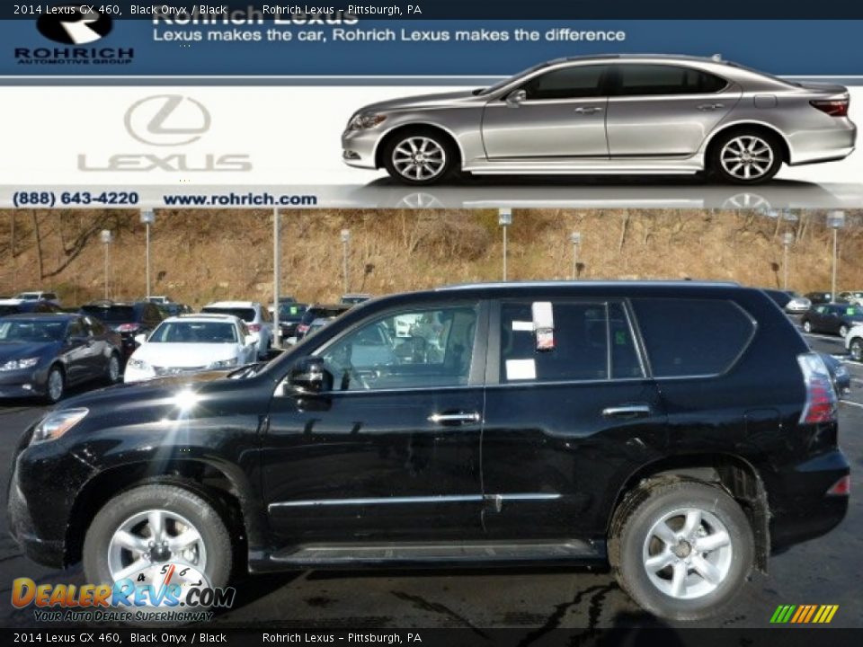 2014 Lexus GX 460 Black Onyx / Black Photo #1