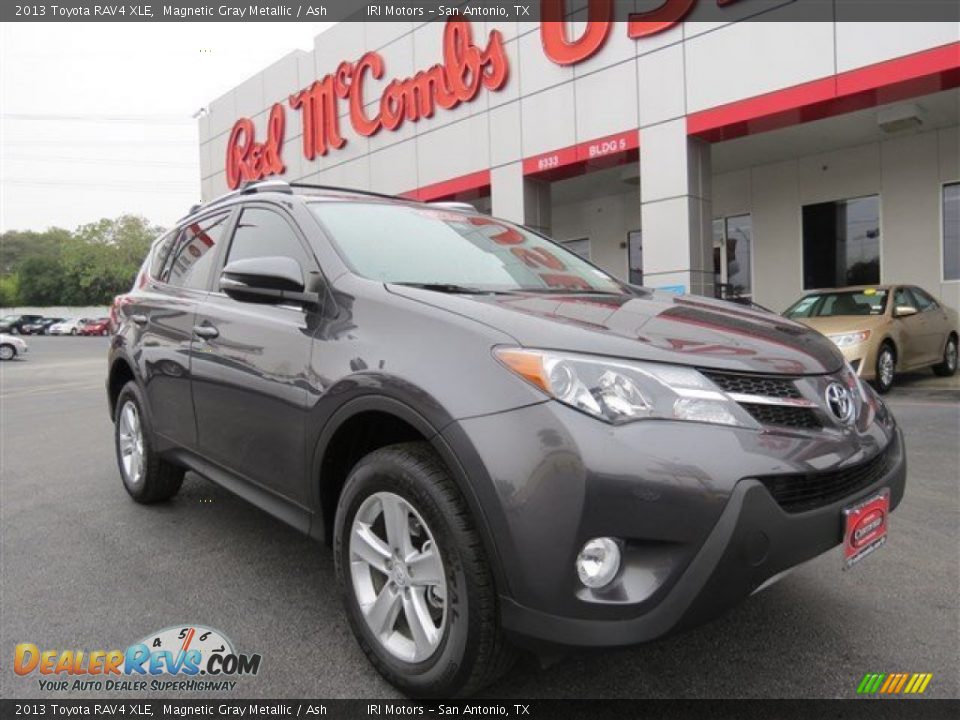 2013 Toyota RAV4 XLE Magnetic Gray Metallic / Ash Photo #1