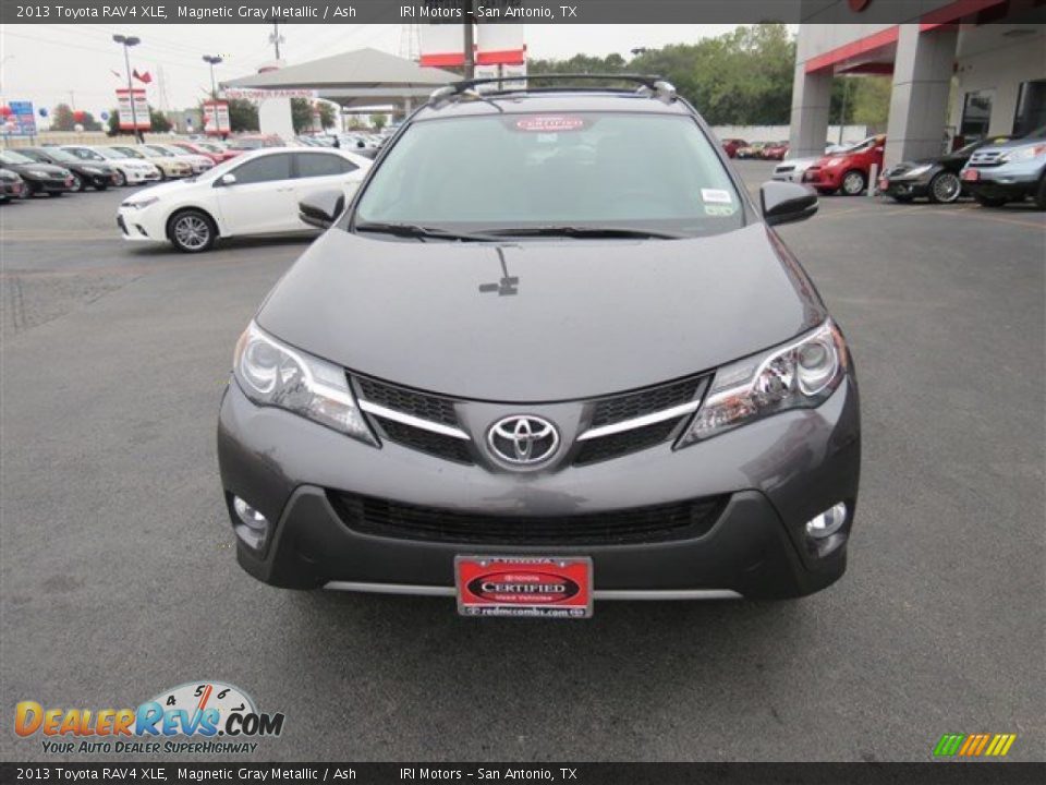 2013 Toyota RAV4 XLE Magnetic Gray Metallic / Ash Photo #2