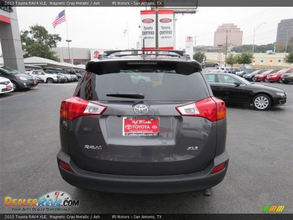 2013 Toyota RAV4 XLE Magnetic Gray Metallic / Ash Photo #6