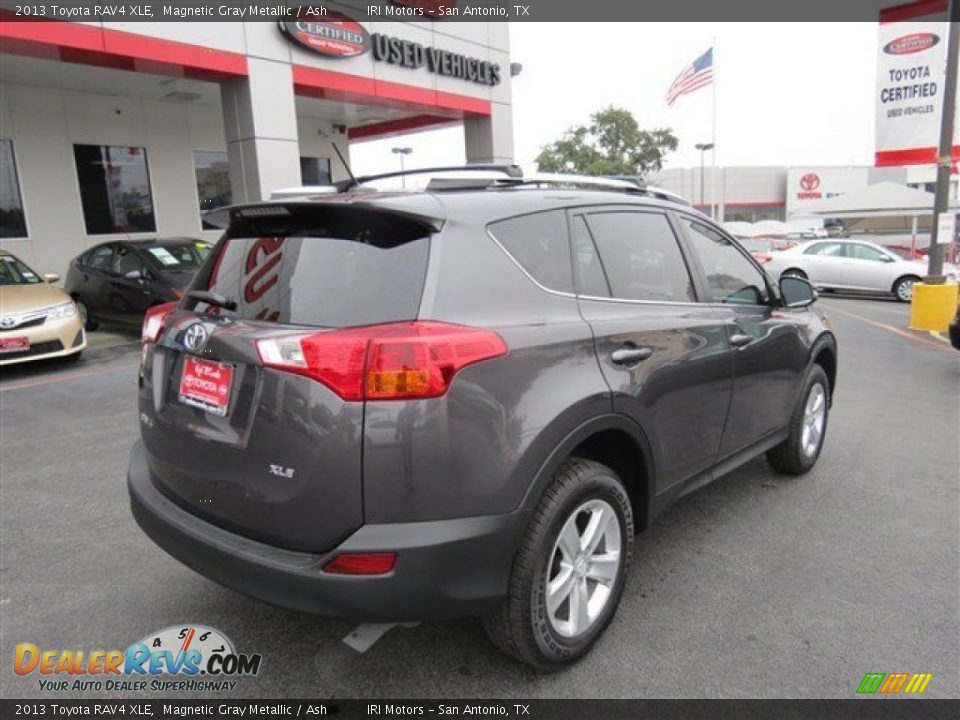 2013 Toyota RAV4 XLE Magnetic Gray Metallic / Ash Photo #7