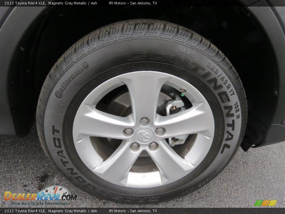 2013 Toyota RAV4 XLE Magnetic Gray Metallic / Ash Photo #9