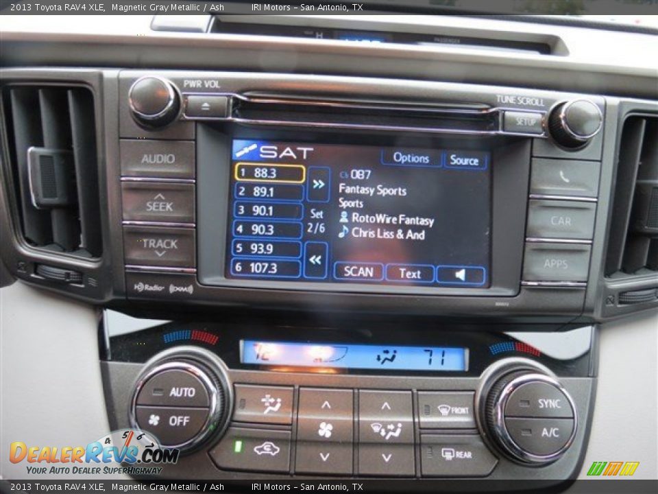 2013 Toyota RAV4 XLE Magnetic Gray Metallic / Ash Photo #15