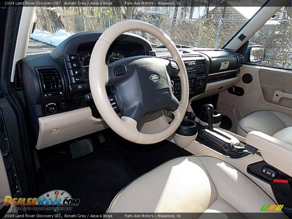 2004 Land Rover Discovery SE7 Bonatti Grey / Alpaca Beige Photo #15