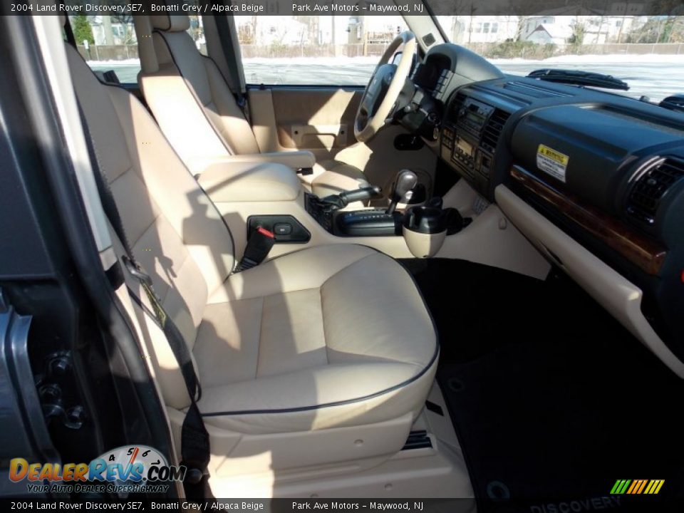 2004 Land Rover Discovery SE7 Bonatti Grey / Alpaca Beige Photo #26