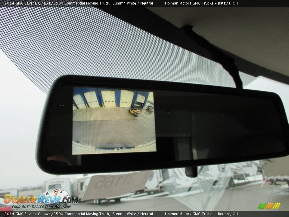 2014 GMC Savana Cutaway 3500 Commercial Moving Truck Summit White / Neutral Photo #9