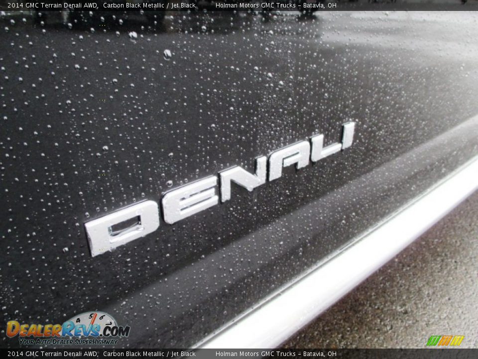 2014 GMC Terrain Denali AWD Carbon Black Metallic / Jet Black Photo #5