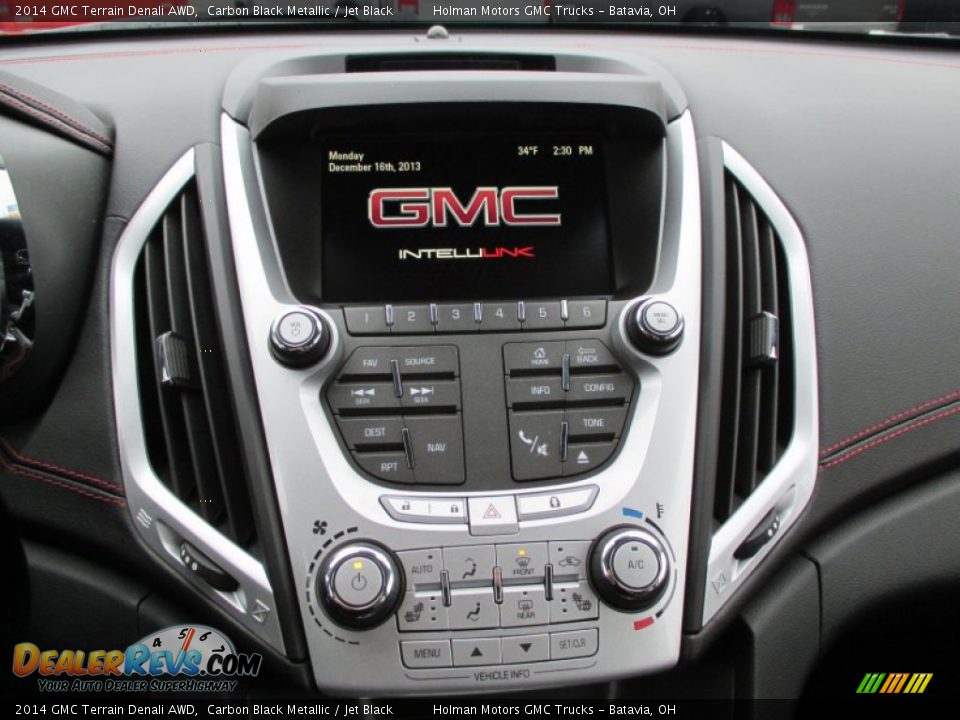 Controls of 2014 GMC Terrain Denali AWD Photo #9