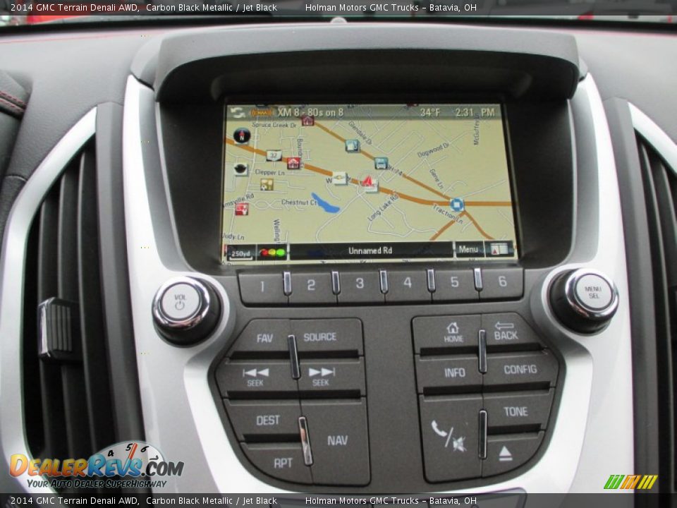 Navigation of 2014 GMC Terrain Denali AWD Photo #12