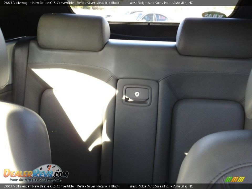2003 Volkswagen New Beetle GLS Convertible Reflex Silver Metallic / Black Photo #10