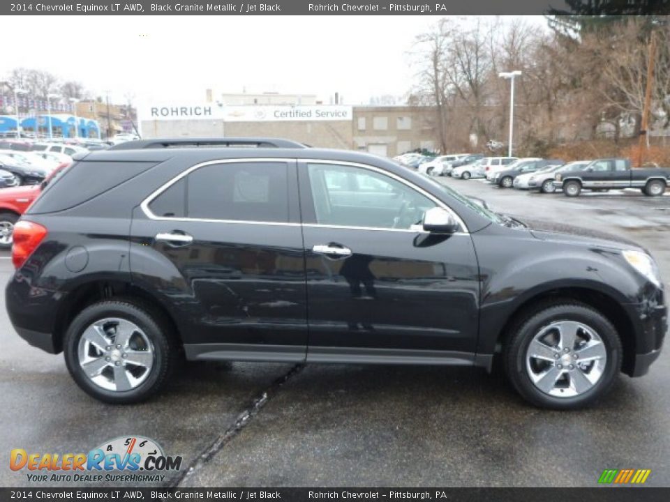 2014 Chevrolet Equinox LT AWD Black Granite Metallic / Jet Black Photo #2