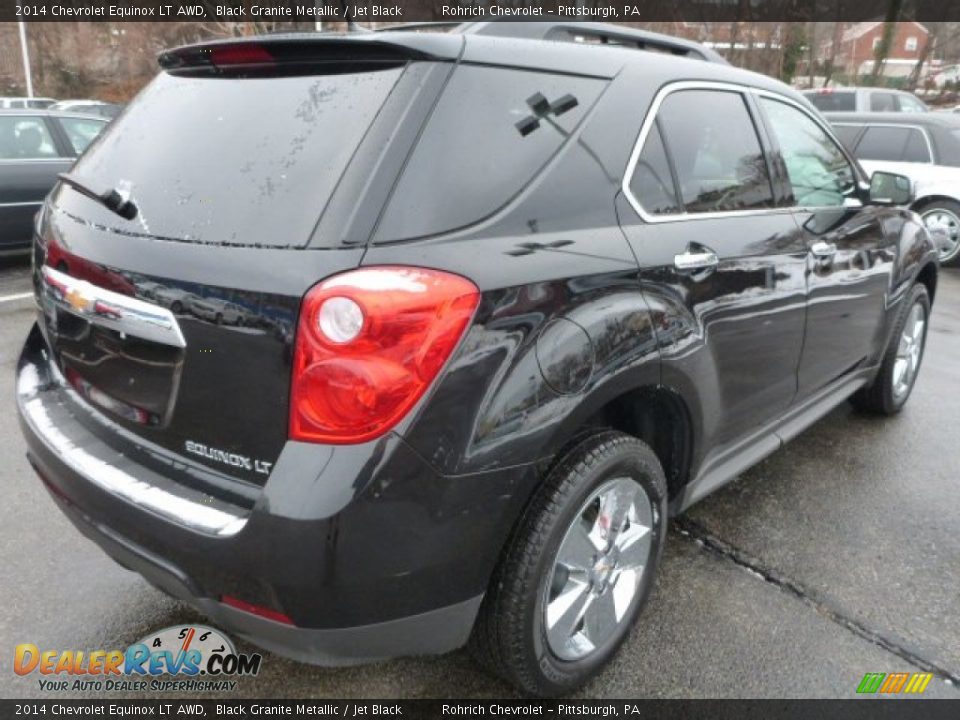 2014 Chevrolet Equinox LT AWD Black Granite Metallic / Jet Black Photo #3