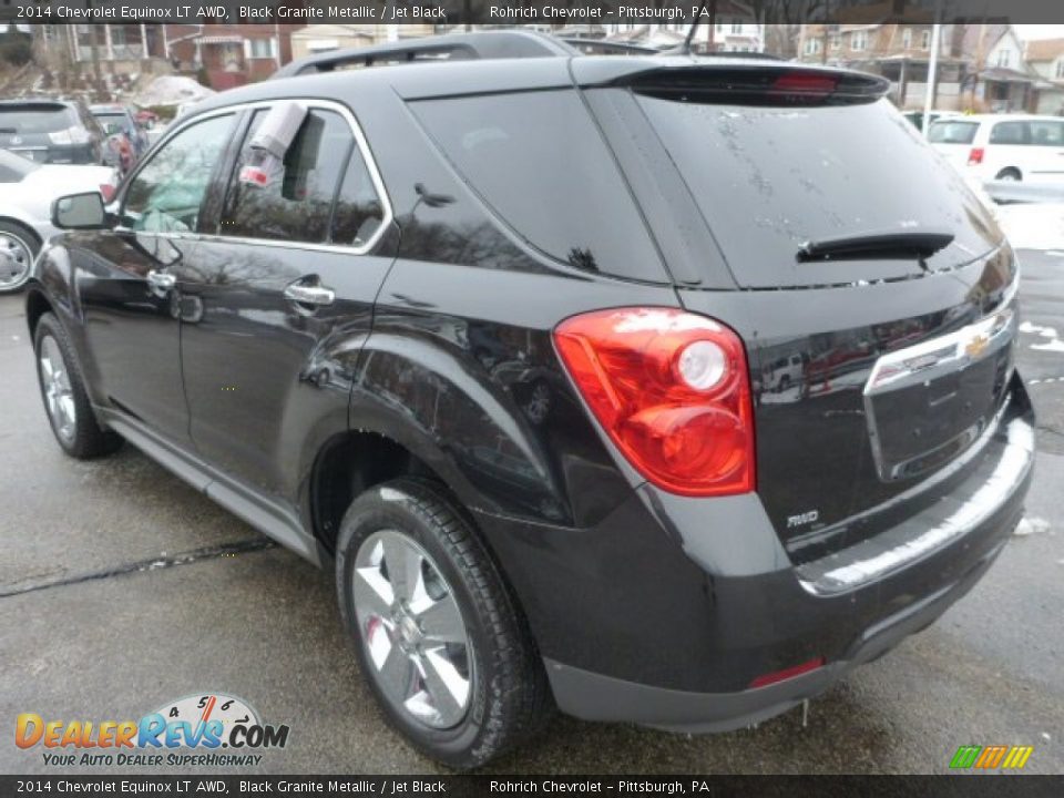 2014 Chevrolet Equinox LT AWD Black Granite Metallic / Jet Black Photo #5