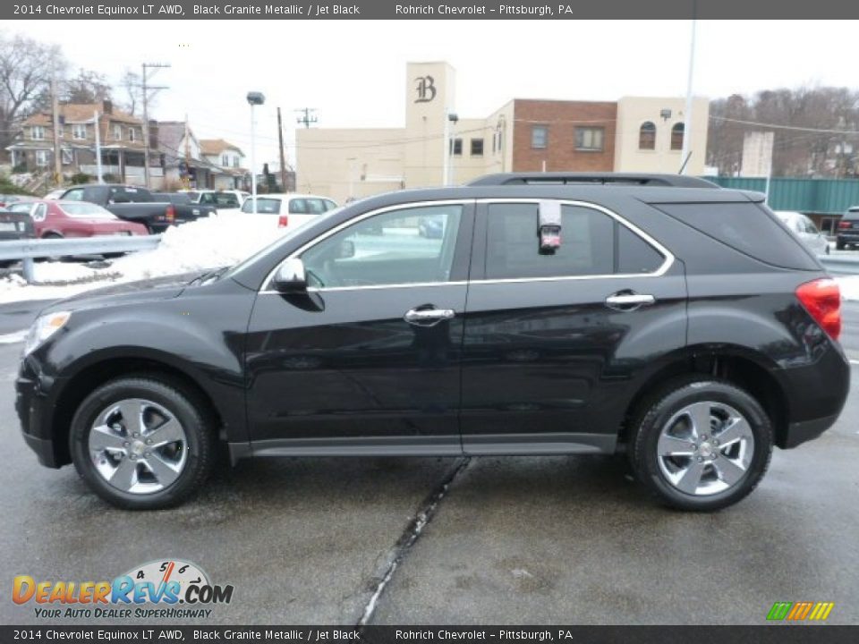 2014 Chevrolet Equinox LT AWD Black Granite Metallic / Jet Black Photo #6