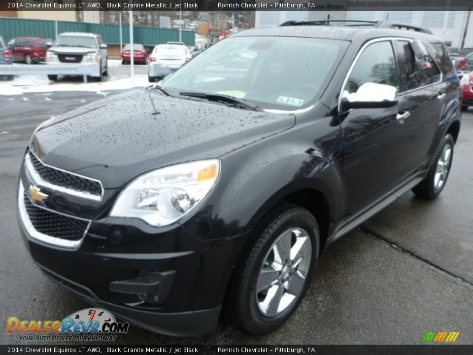2014 Chevrolet Equinox LT AWD Black Granite Metallic / Jet Black Photo #7