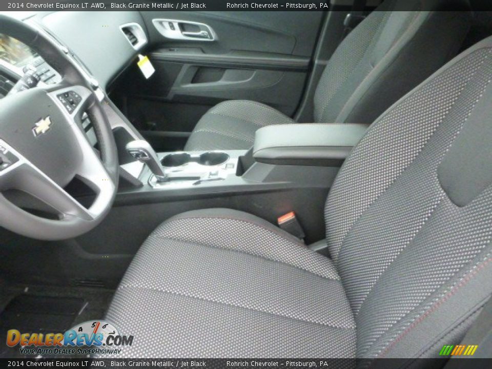 2014 Chevrolet Equinox LT AWD Black Granite Metallic / Jet Black Photo #10