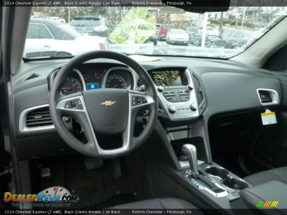2014 Chevrolet Equinox LT AWD Black Granite Metallic / Jet Black Photo #12