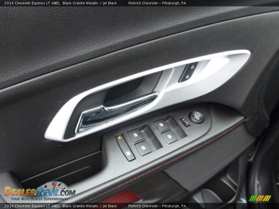 2014 Chevrolet Equinox LT AWD Black Granite Metallic / Jet Black Photo #13
