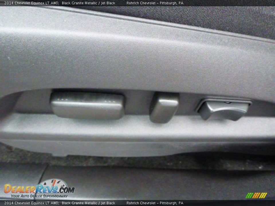 2014 Chevrolet Equinox LT AWD Black Granite Metallic / Jet Black Photo #14