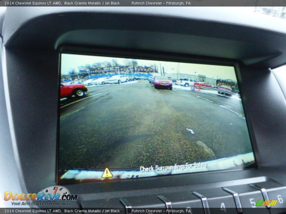 2014 Chevrolet Equinox LT AWD Black Granite Metallic / Jet Black Photo #17