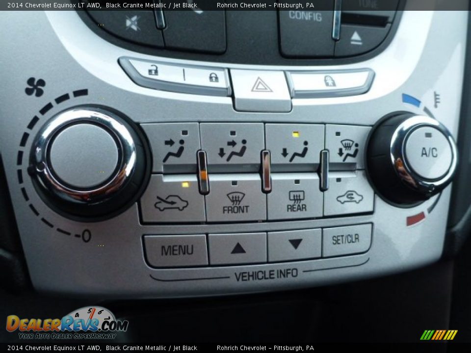 2014 Chevrolet Equinox LT AWD Black Granite Metallic / Jet Black Photo #20