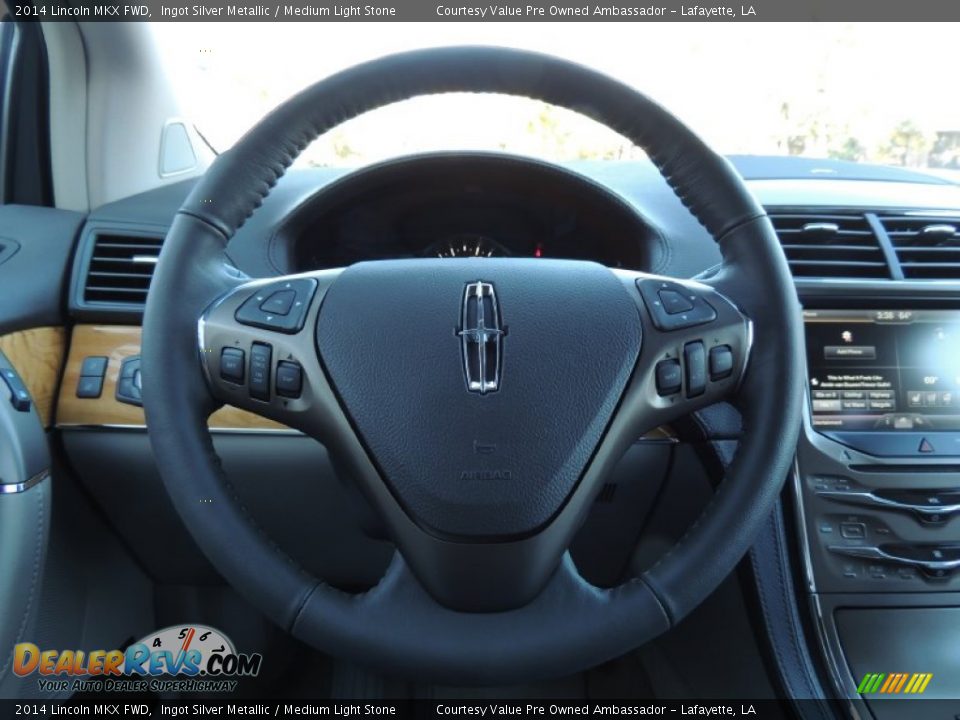 2014 Lincoln MKX FWD Steering Wheel Photo #8