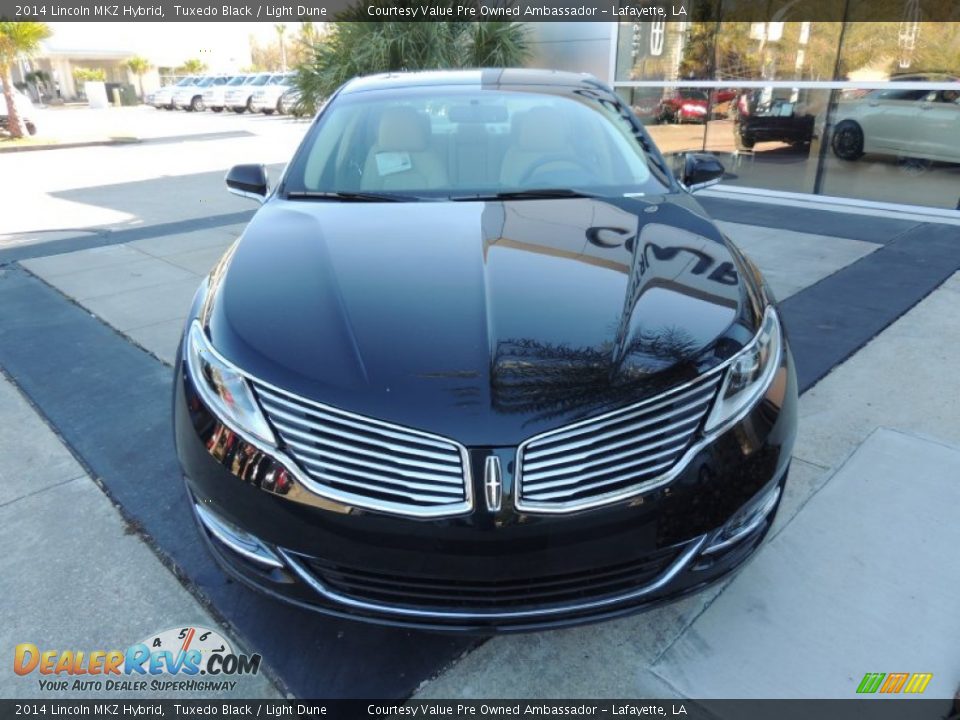 2014 Lincoln MKZ Hybrid Tuxedo Black / Light Dune Photo #2