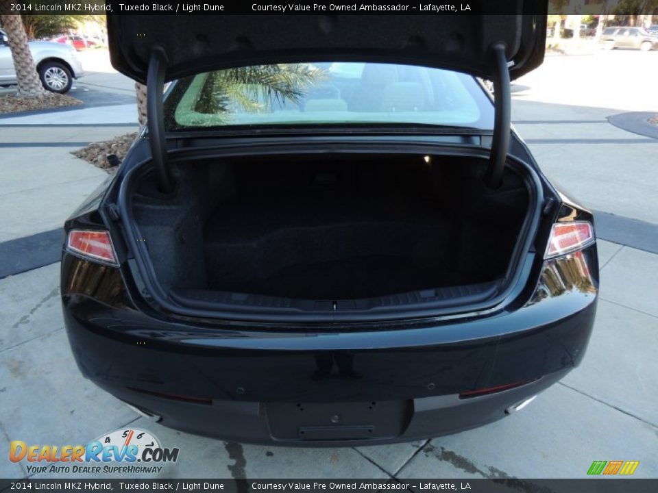 2014 Lincoln MKZ Hybrid Tuxedo Black / Light Dune Photo #5