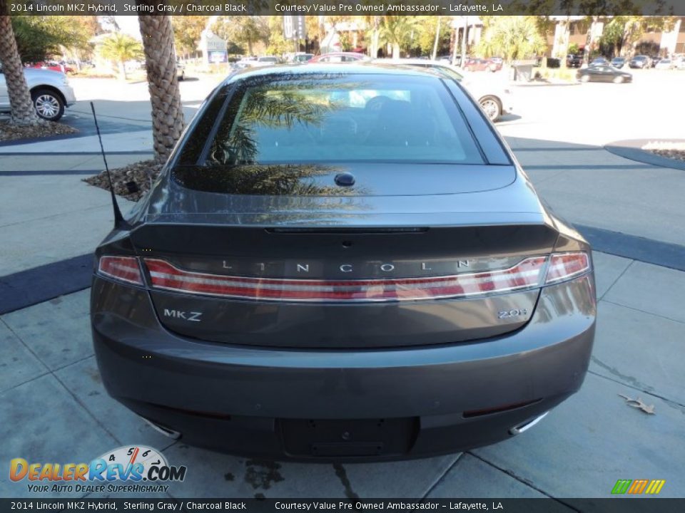 2014 Lincoln MKZ Hybrid Sterling Gray / Charcoal Black Photo #4