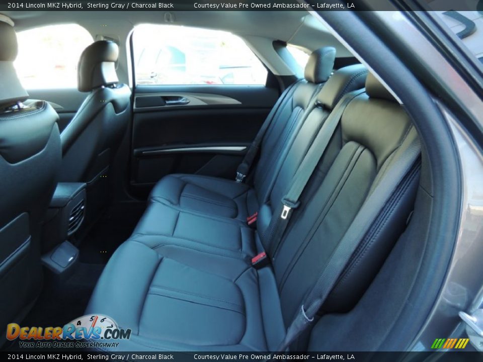 Rear Seat of 2014 Lincoln MKZ Hybrid Photo #7