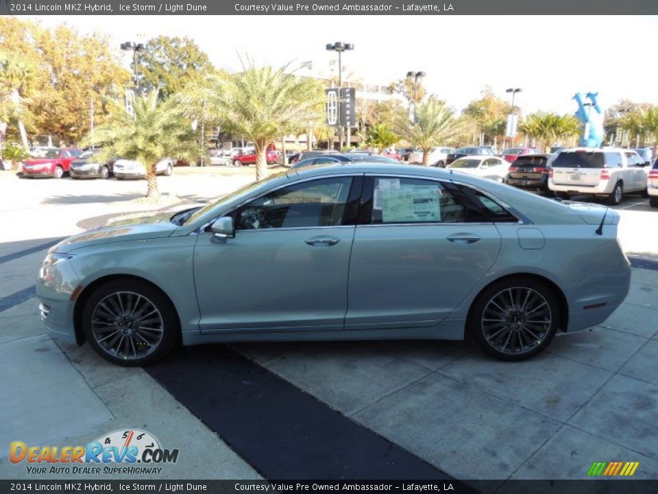 2014 Lincoln MKZ Hybrid Ice Storm / Light Dune Photo #3