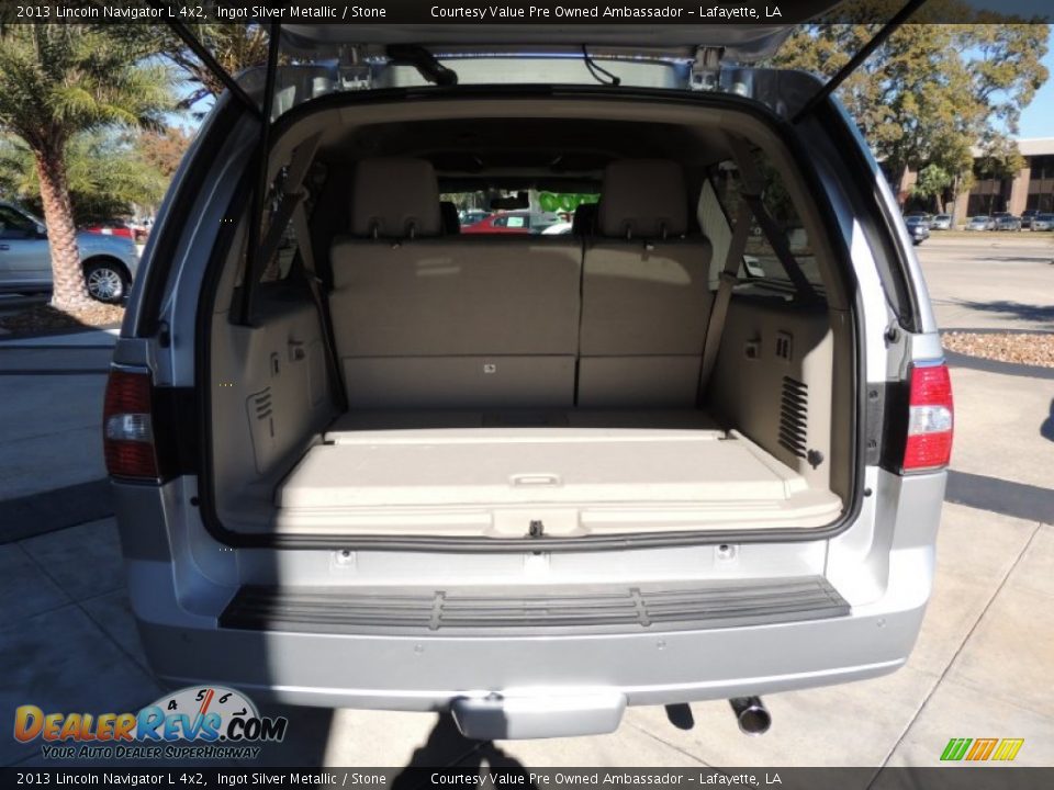 2013 Lincoln Navigator L 4x2 Ingot Silver Metallic / Stone Photo #5