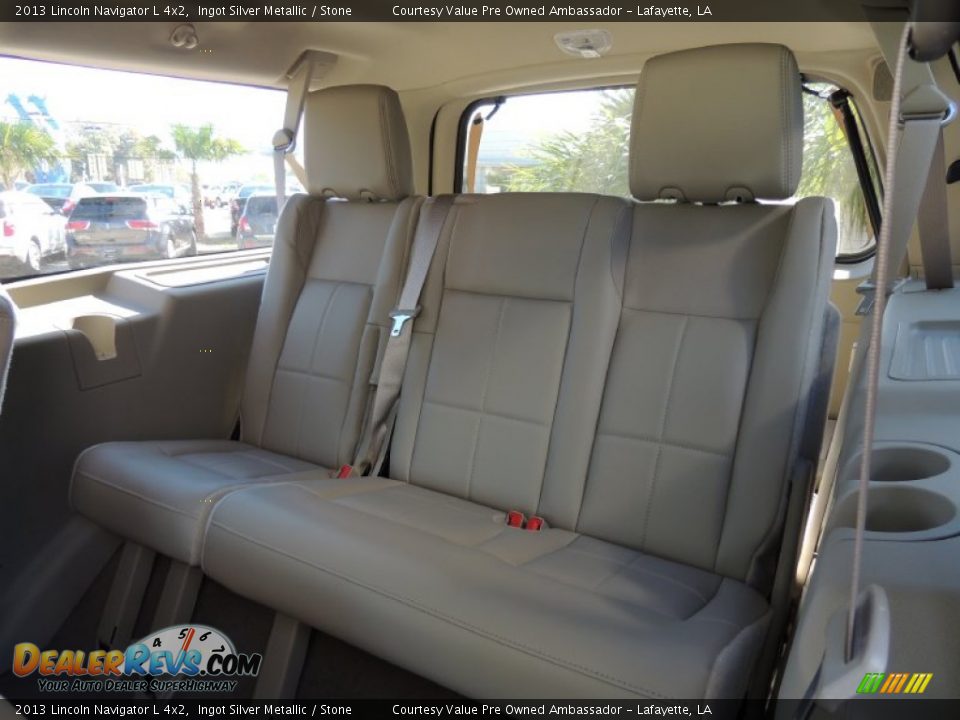 2013 Lincoln Navigator L 4x2 Ingot Silver Metallic / Stone Photo #8