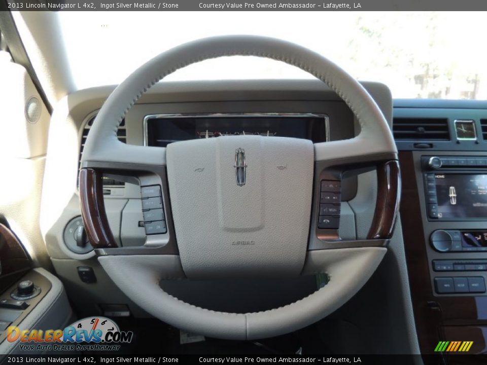 2013 Lincoln Navigator L 4x2 Steering Wheel Photo #9
