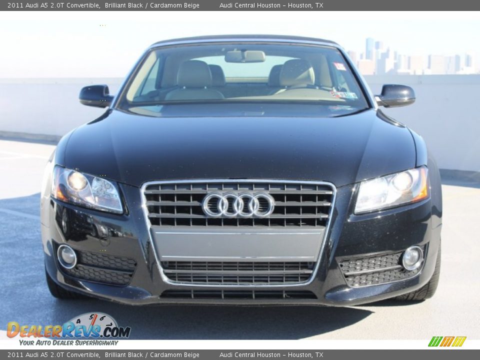 Brilliant Black 2011 Audi A5 2.0T Convertible Photo #4
