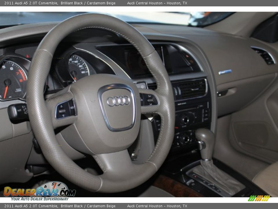 2011 Audi A5 2.0T Convertible Steering Wheel Photo #17